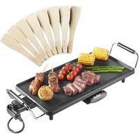 VonShef Large Teppanyaki Grill in Black