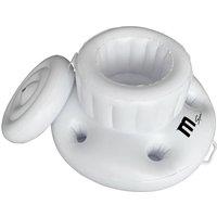 Shatchi Inflatable White Waterproof PVC Icebox/Drink & Snack Box Fits Accessories for Hot Tubs