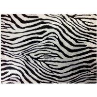 Warren Reed - Designer Zebra Texture Pattern Glass Chopping Board in Grey