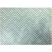 Warren Reed - Designer Geometric Modern Ornment Glass Chopping Board in Green