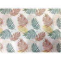 Warren Reed - Designer Palm Branches In Natural Colors Glass Chopping Board in Green