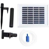 Primrose Solar Powered Pond Oxygenator Aerator 1 Stone 90LPH by Solaray