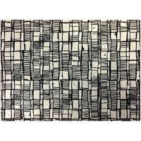 Warren Reed - Designer Irregular Sketched Block Textured Glass Chopping Board in Grey