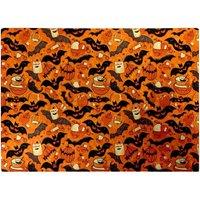 Warren Reed - Designer Candy Filled Treat Bags & Bats Glass Chopping Board in Orange