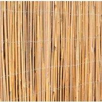 Bamboo Cane Natural Garden Screening Roll Privacy W400cm x H120cm