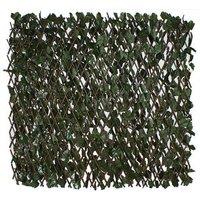 Extendable Artificial Ivy Screening Outdoor Fencing Trellis 2.0m x 1.0m