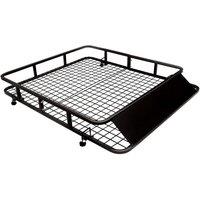 Steel Cargo Roof Rack Basket Truck Cars Top Luggage Carrier 75kg Weight Capacity