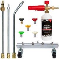 ProKleen Chassis Cleaner & Snow Foam Lance - Lavor Compatible in Metallic Silver