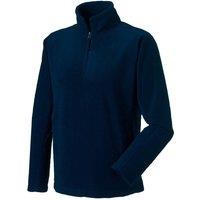 Russell Men's Quarter Zip Fleece Top in Navy | Size: 2XL