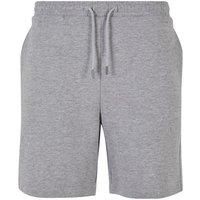 Build Your Brand Men's Ultra Heavy Sweat Shorts in Grey | Size: Large