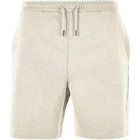 Build Your Brand Men's Ultra Heavy Sweat Shorts in Light Sand | Size: XL