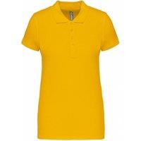 Kariban Women's Pique Polo Shirt in Yellow | Size: 2XL