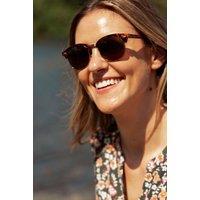 Weird Fish Women's Johnson Clubmaster Sunglasses in Brown