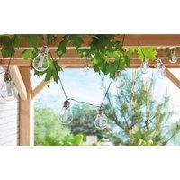 Luxform Solar Corfu Stringlights 15 Bulbs in Clear