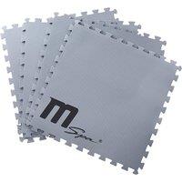 Shatchi Hot Tub Spa Heat Preservation Foam Mat (9pcs Pack) in Silver | Size: 6 Person