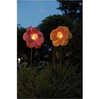 Luxform Anemone Flower Solar Light in Pink