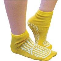 Aidapt Patient Slipper Socks Yellow S