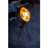 Luxform Solar Industrial Tripod Studio Led Light Dresden in Brown