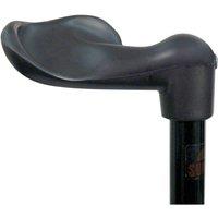Aidapt Palm Grip Ergonomic Handled Walking Stick Right in Black