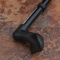 Aidapt Ergonomic Carbon Black Gloss Walking Stick RH