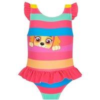 Paw Patrol Girl's Skye Swimming Costume in Pink | Size: 18-24 m