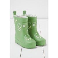 Grass & Air Colour-Changing Wellies in Olive | Size: Infant 12