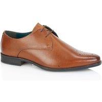 Silver Street London Men's Sherman Derby Shoe in Tan | Size: 8