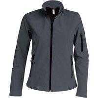 Kariban Women's Soft Shell Jacket in Dark Grey | Size: Small