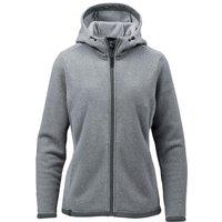Stormtech Women's Medusa Fleece Full Zip Hoodie in Mid Grey | Size: XL