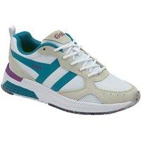 Gola Women's 'Navis' Mesh Running Trainers in White | Size: 6