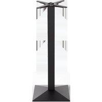 netfurniture Black cast iron pyramid table base - Medium 1050 mm