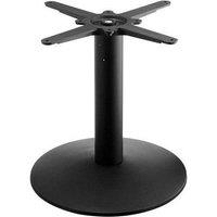 netfurniture Tayzan Small Round Coffee Table Base - Black Cast Iron