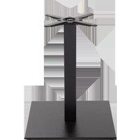 netfurniture Black Cast Iron Square Table Base - Extra Large - Height - 730 mm