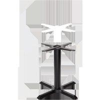 netfurniture Black Cruciform Table Base - Small - Coffee Height - 480 Mm