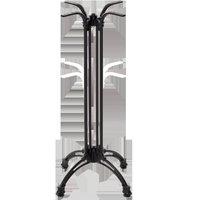 netfurniture Black Continental Table Base - 4 leg - Poseur - 1090 mm