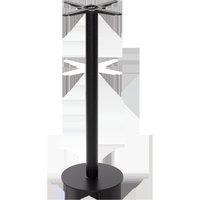 netfurniture Black cast iron round table base - Small 1050 mm