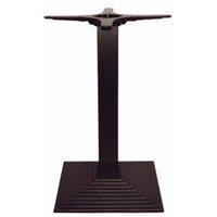 netfurniture Tali Square Table Base - Black Cast Iron