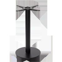 netfurniture Black Cast Iron Round Table Base - Small - Height - 730 mm
