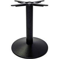 netfurniture Black Cast Iron Dome Table Base - Medium - Coffee Height - 450 Mm