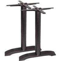 netfurniture Toyney Rectangular Black Cast Iron Table Legs Table Base