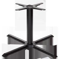 netfurniture Black Cruciform Table Base - Large - Coffee Height - 480 Mm