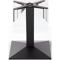 netfurniture Black Cast Iron Pyramid Table Base Medium Coffee Height 480 mm