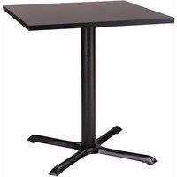 netfurniture Elliot Black Table Base Square Laminate Top