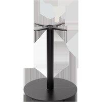 netfurniture Black Cast Iron Round Table Base - Large - Height - 730 mm