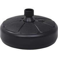 Berkfield Home Umbrella Base Sand/Water Filled 15 L Black