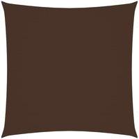 Berkfield Home Sunshade Sail Oxford Fabric Square 2x2 m Brown