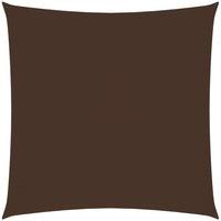 Sunshade Sail Oxford Fabric Square 6x6 m Brown