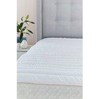 OHS Soft Touch Deep Fill Mattress Topper in White | Size: King