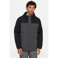 Dickies Men's Waterproof Rain Jacket in Charcoal | Size: Large
