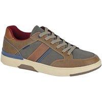 R21 Men's Patterned Trainers in Brown | Size: 6